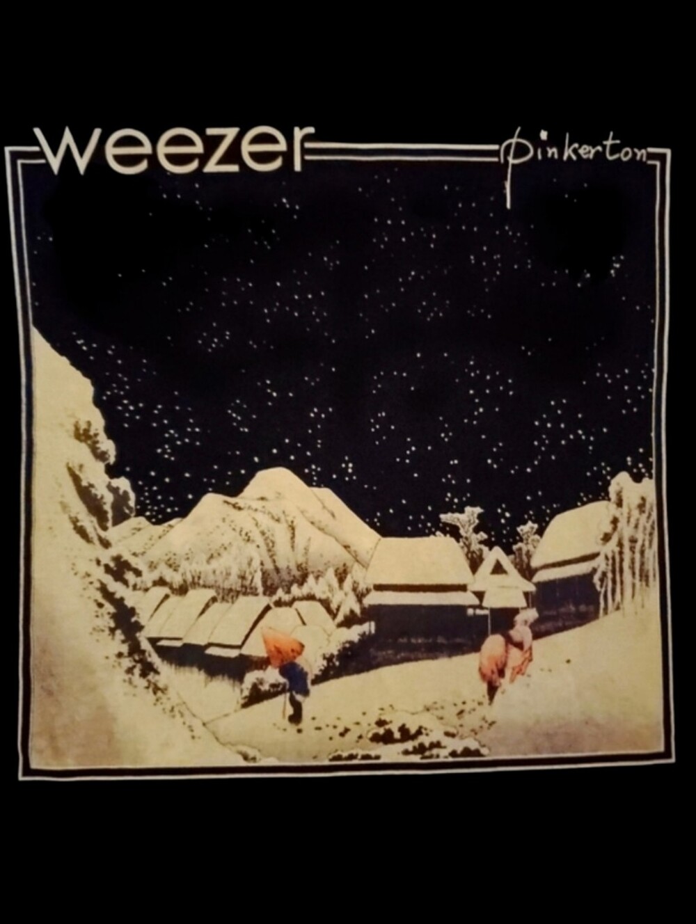 Weezer Pinkerton Album Art Black Shirt - Picture 2 of 3